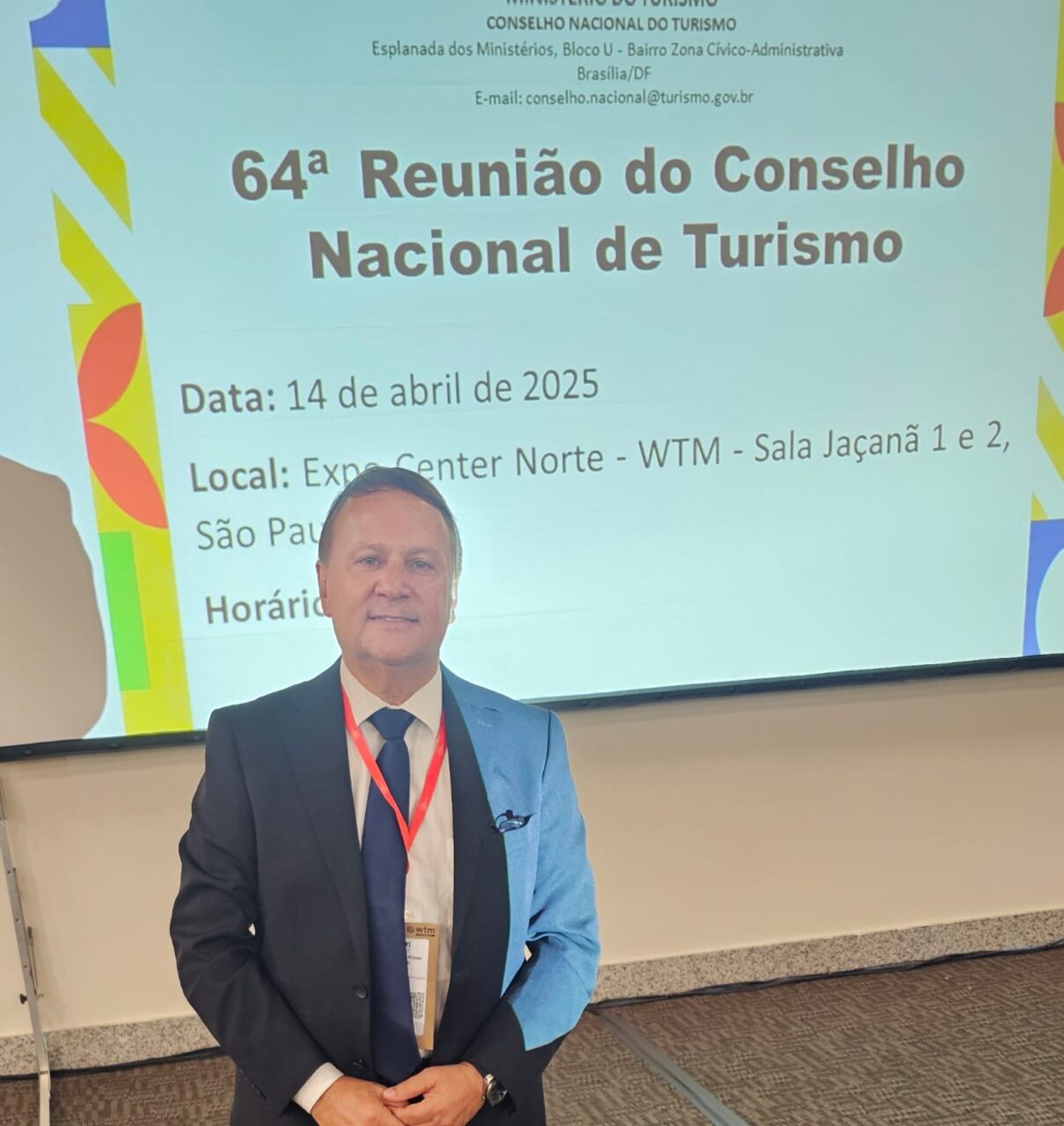 Presidente da OCBPM representa os Municípios durante a 64ª Reunião Ordinária do Conselho Nacional de Turismo