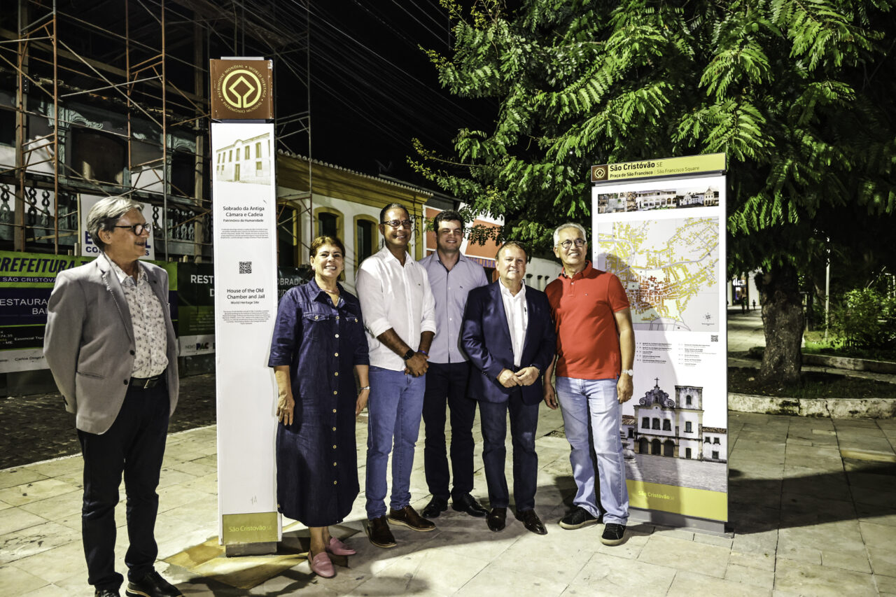 OCBPM e Prefeitura de São Cristóvão inauguram sinalização turística de padrão internacional