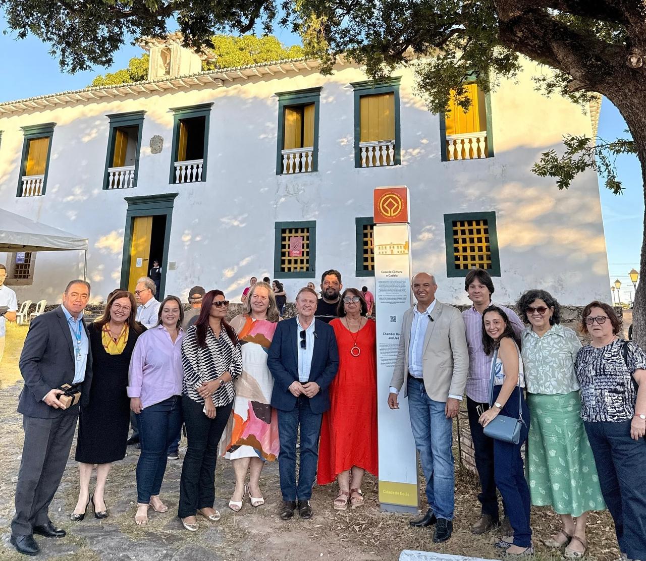 OCBPM e Prefeitura de Goiás inauguram sinalização turística nos atrativos Patrimônio Mundial