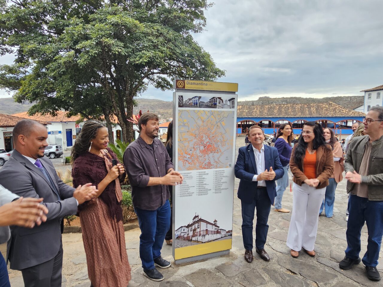 OCBPM e Prefeitura de Diamantina inauguram nova sinalização turística no sítio Patrimônio Mundial