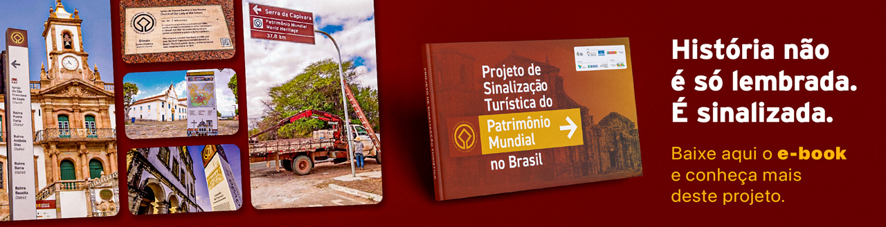 e-book do Projeto de Sinalização Turística do Patrimônio Mundial no Brasil