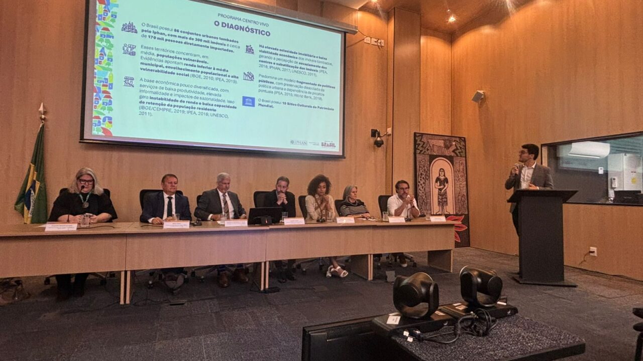 Presidente Mário Nascimento participa de cerimônia de lançamento dos novos Comitês Gestores do Patrimônio Mundial Cultural 