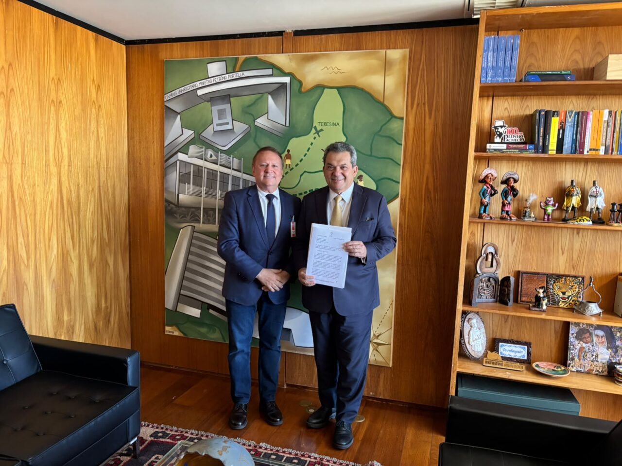 Mário Nascimento visita o STJ e solicita estrutura de atendimento, denominada Casa da Justiça e Cidadania, nas Cidades Patrimônio Mundial Cultural e Natural