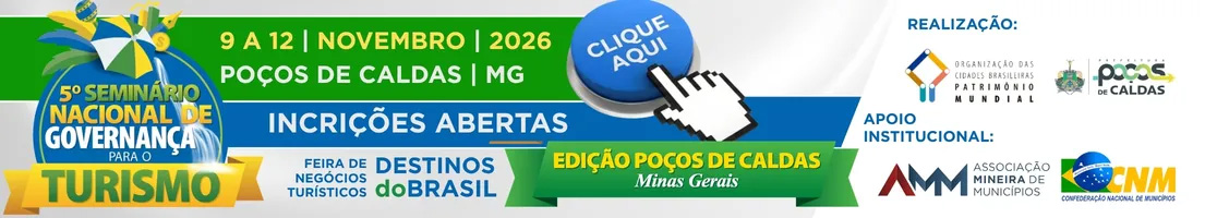 5º Seminário Nacional de Governança para o Turismo