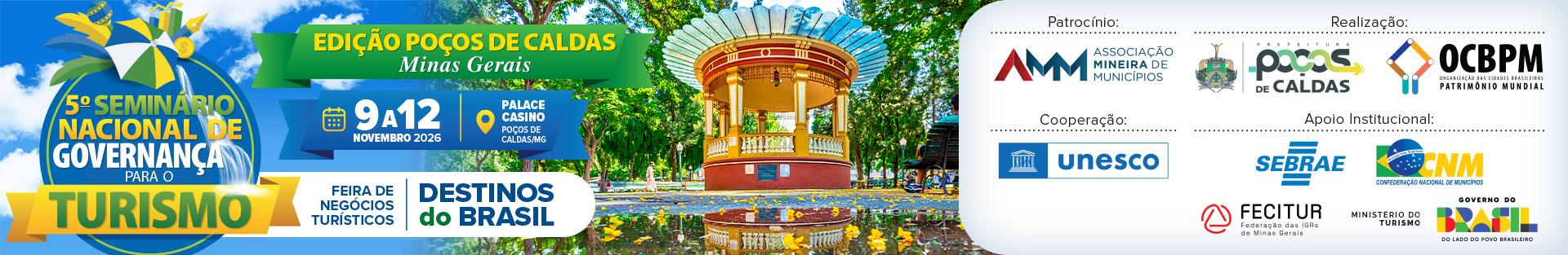 5º Seminário Nacional de Governança para o Turismo