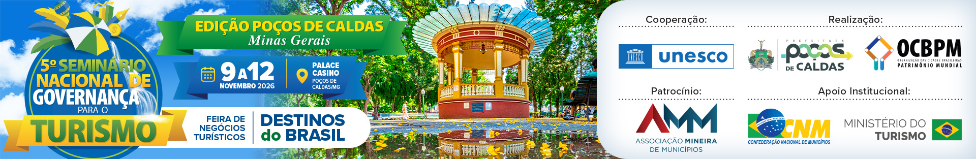 5º Seminário Nacional de Governança para o Turismo